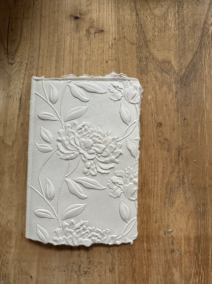 Handmade Paper with Embossing Card